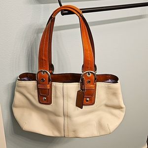 New Never Used Coach Leather Bag